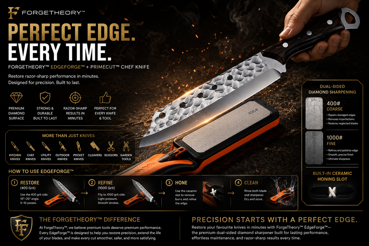 ForgeTheory™ EdgeForge™ Diamond Knife Sharpener