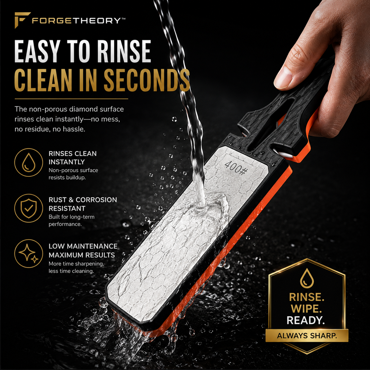 ForgeTheory™ EdgeForge™ Diamond Knife Sharpener